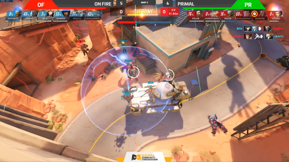 Discord Throwdown Twitch Livestream Screenshot